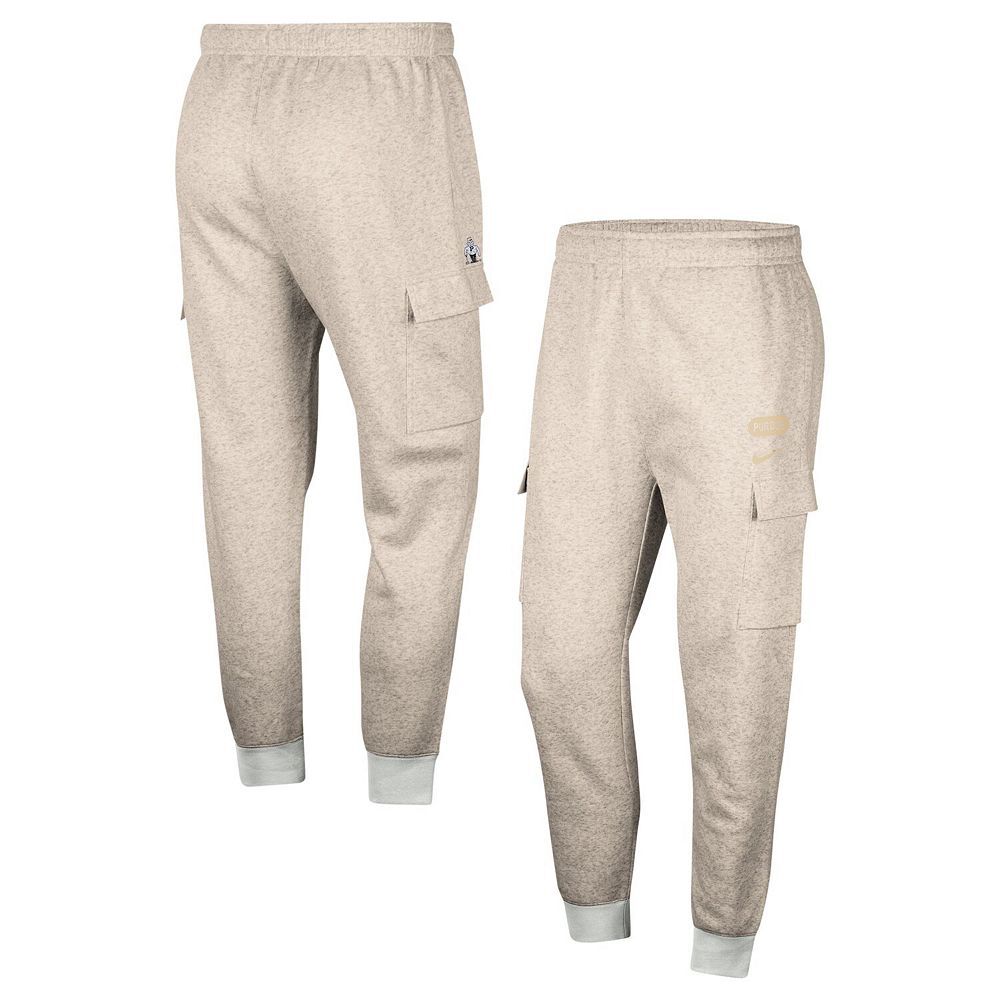 

Мужские брюки-карго Nike Heather Grey Purdue Boilermakers Club, цвет Prd Grey