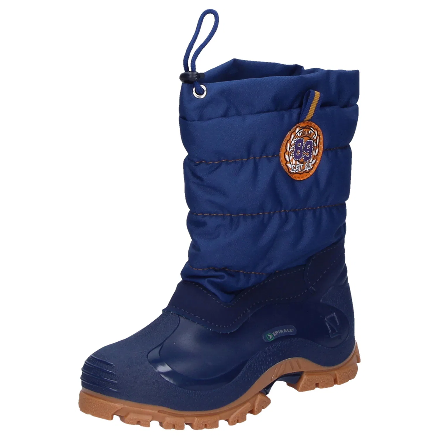 Детские резиновые сапоги с узором Spirale, Blue
