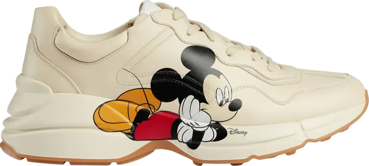 

Кроссовки Disney x Gucci Rhyton Mickey Mouse, белый