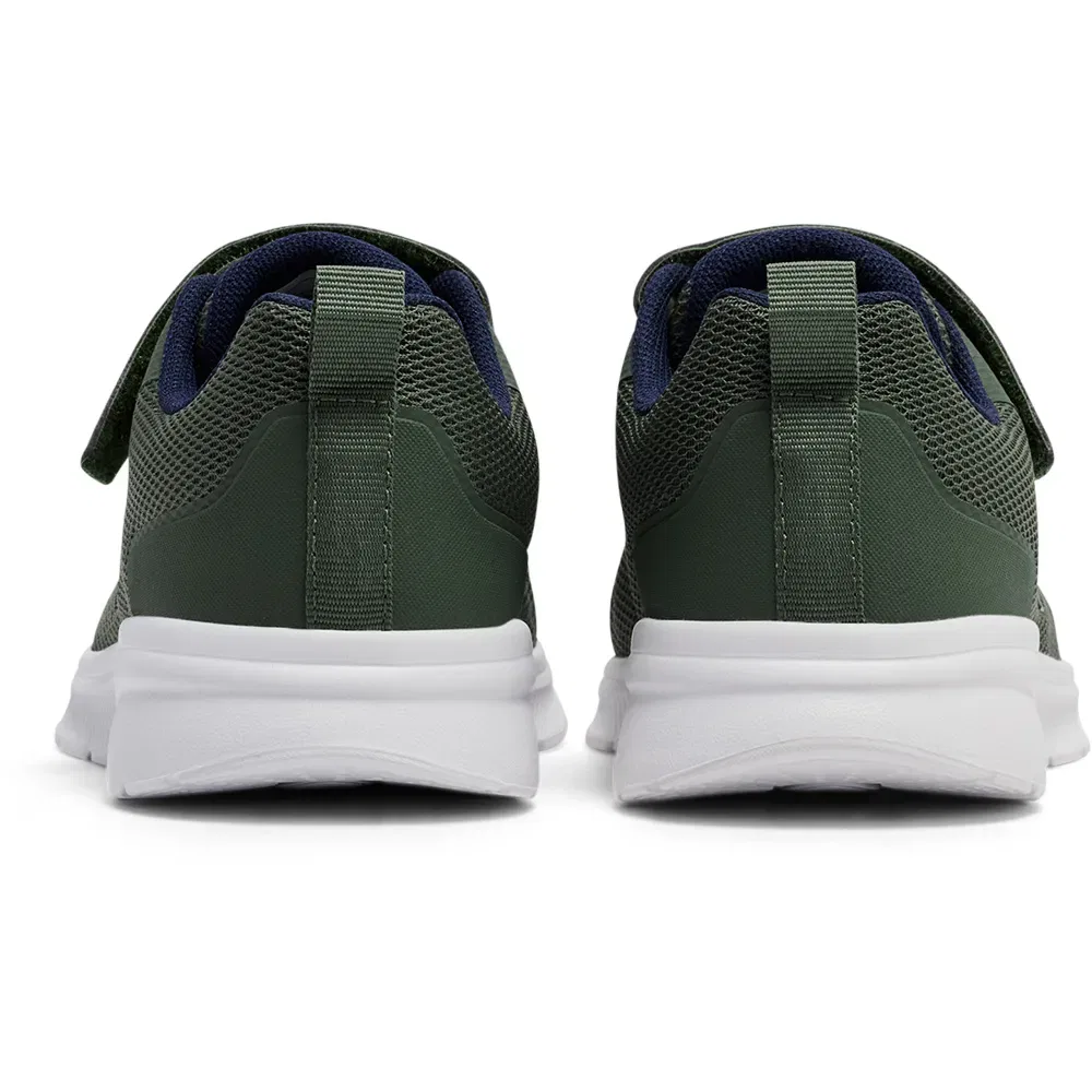 Детские кроссовки для девочек из дышащей сетки Actus TR Breather Hummel, Green — фото 4