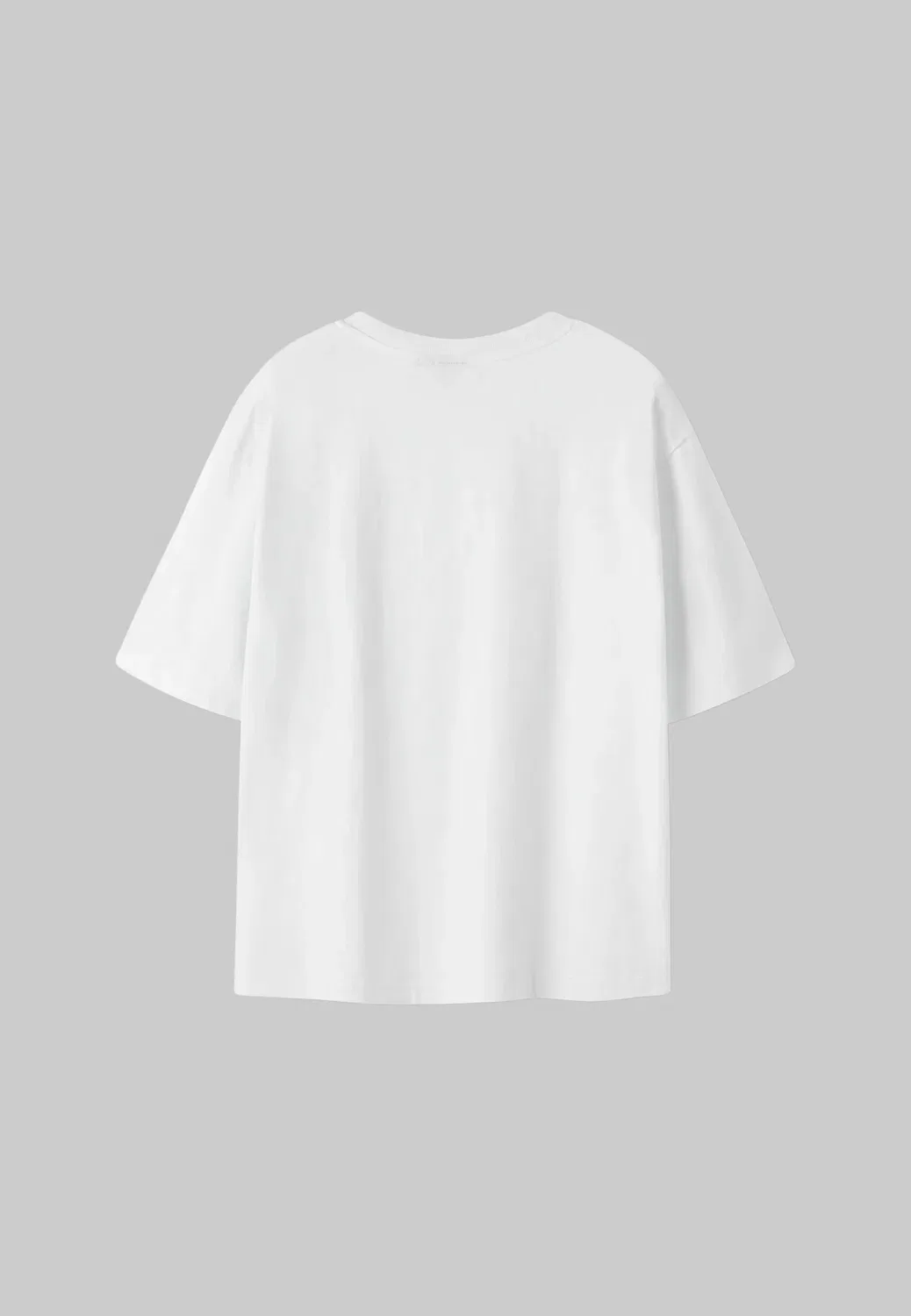 Футболка унисекс - базовая модель Lmtd, Bright White — фото 4