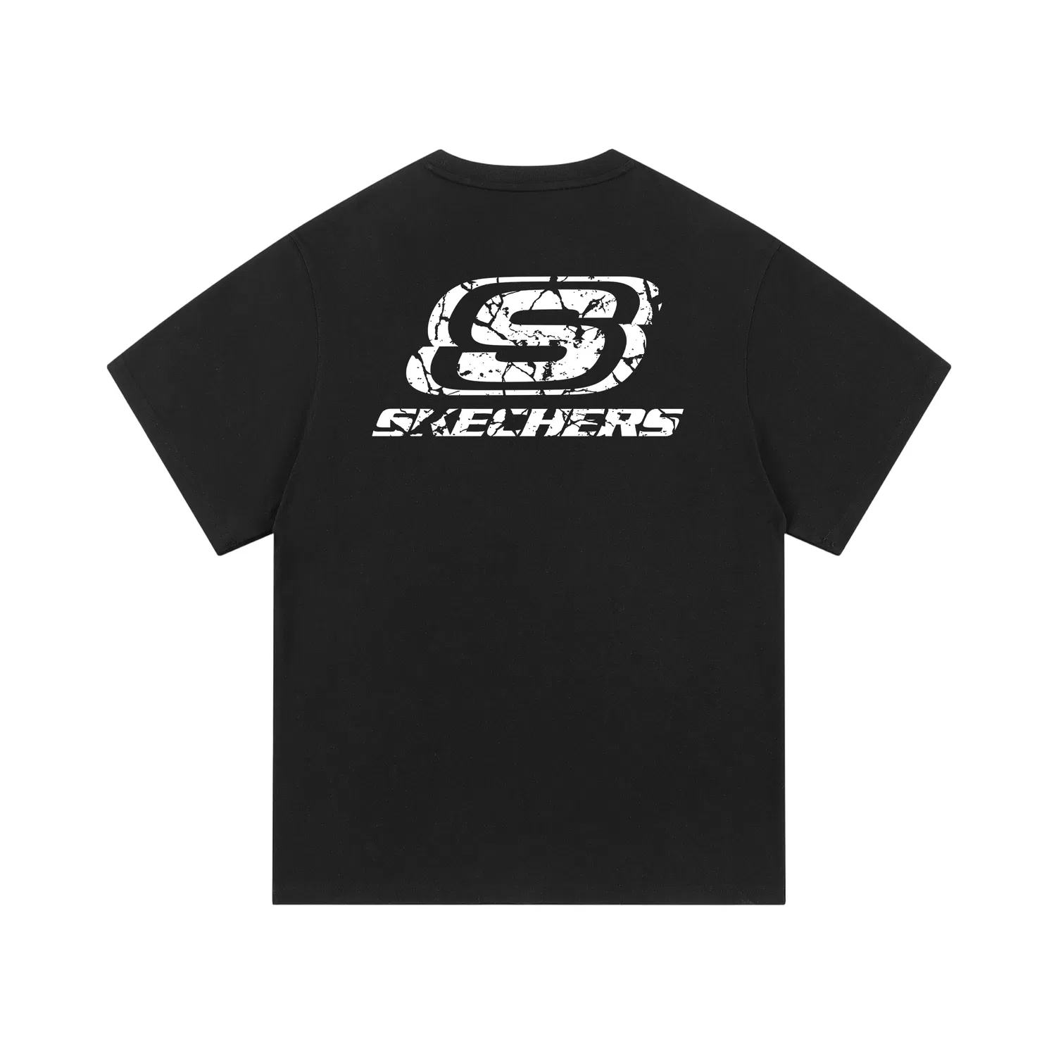 Детская футболка с круглым вырезом Skechers, Bright White — фото 4