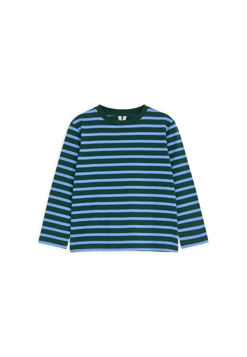 Комплект из двух футболок с длинными рукавами, унисекс Arket, Green Blue — фото 3