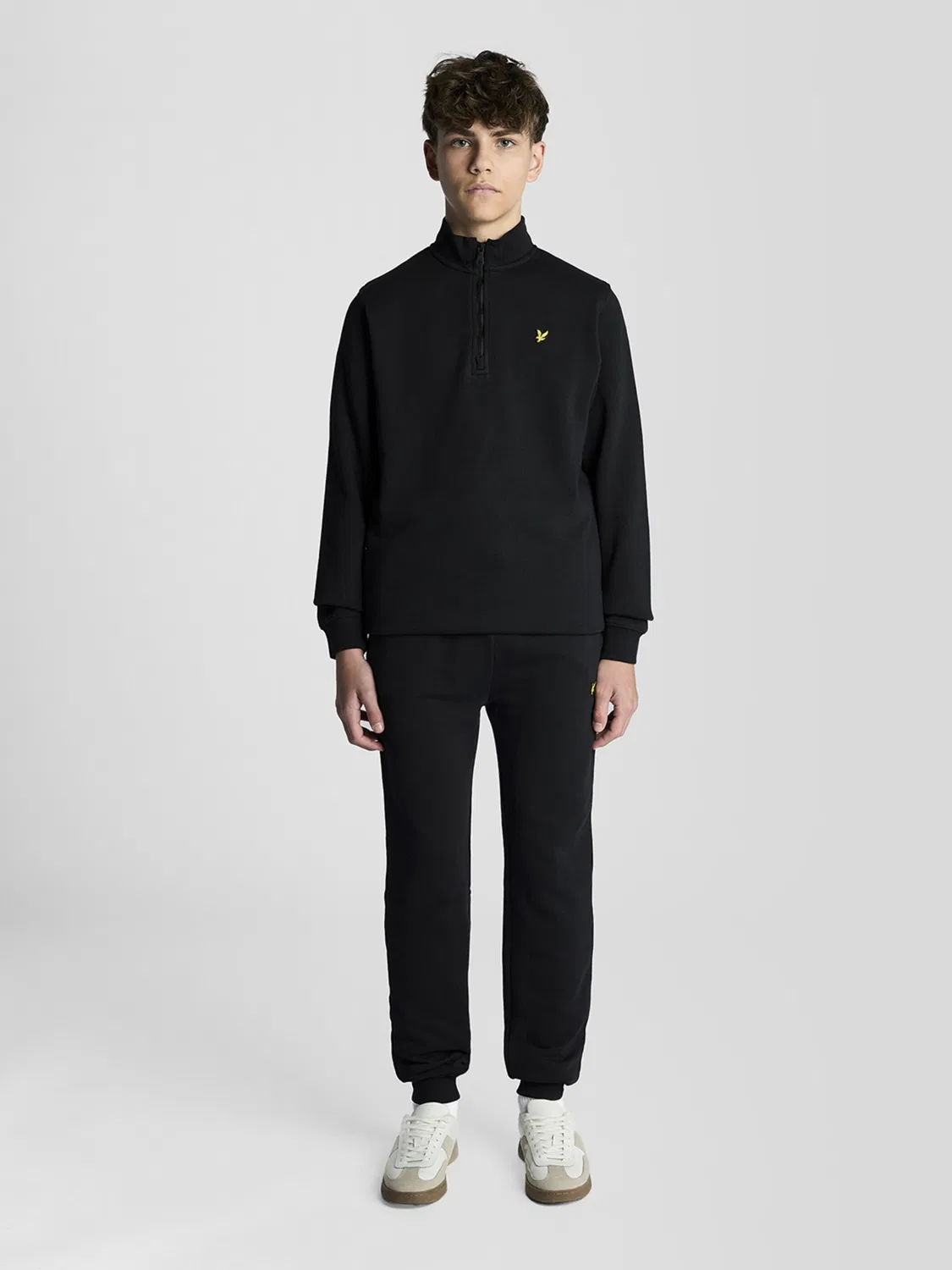Толстовка Lyle & Scott, Black — фото 3