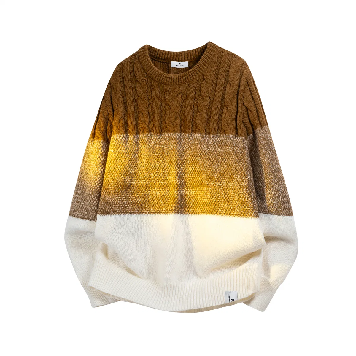 Детский свитер с круглым вырезом модель Sweaters Unisex Crew Neck Moderate PAL ONGACO, Blue — фото 4