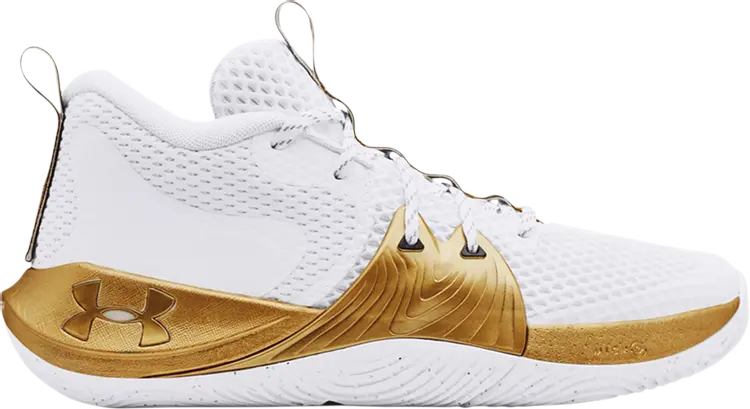 

Кроссовки Under Armour Embiid One Goldmind, белый