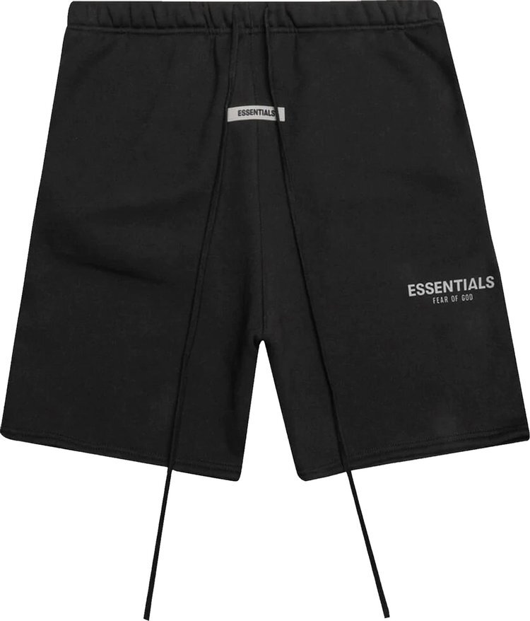 Спортивные шорты Fear of God Essentials Sweatshort 'Strech Limo', черный — фото 2