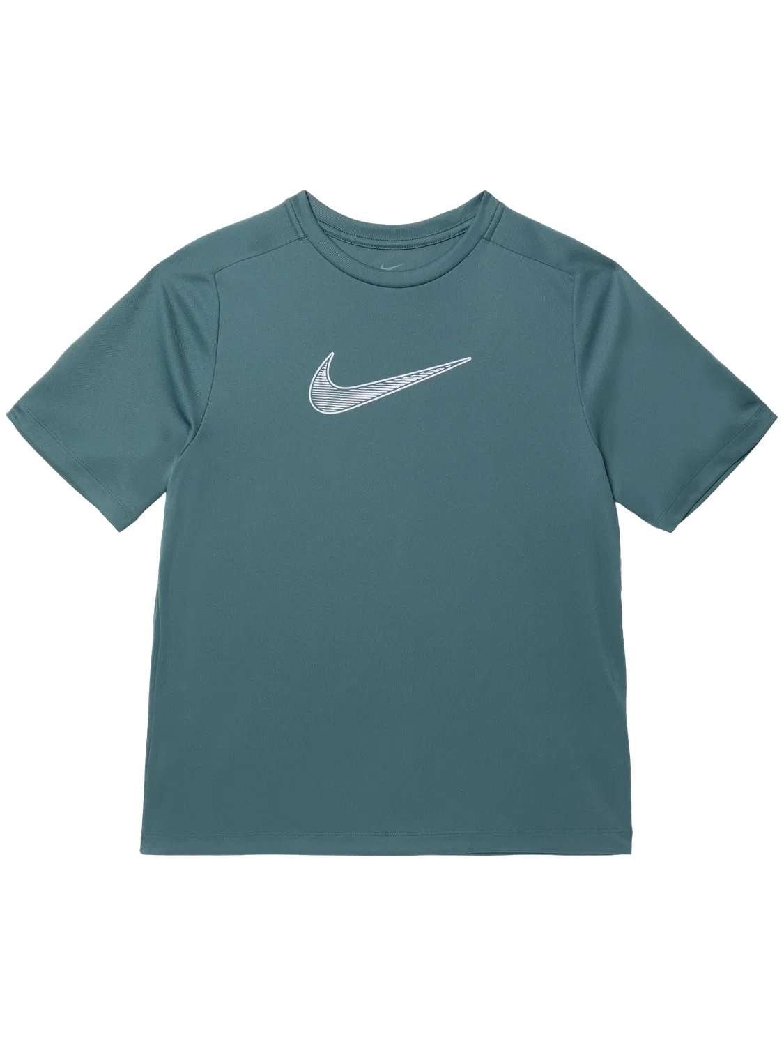 Детская спортивная футболка Nike Dri-Fit, темно-зеленый