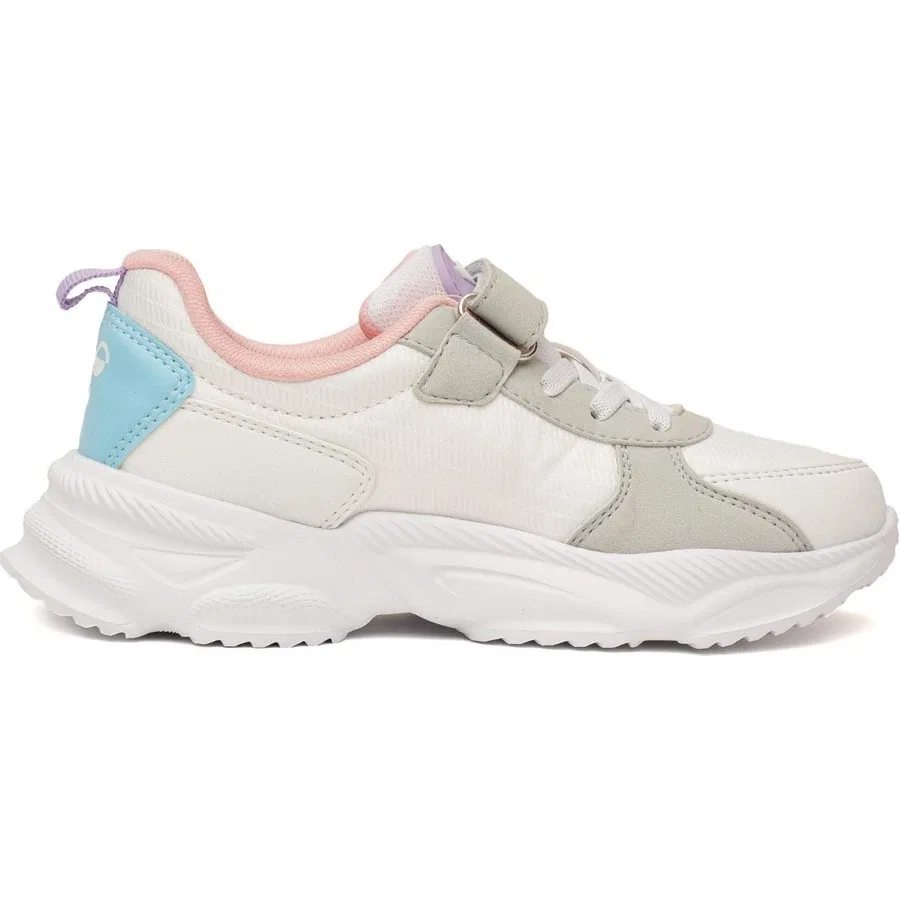 Кроссовки детские с дышащим верхом Hml Lex Jr. Hummel, Белый — фото 2