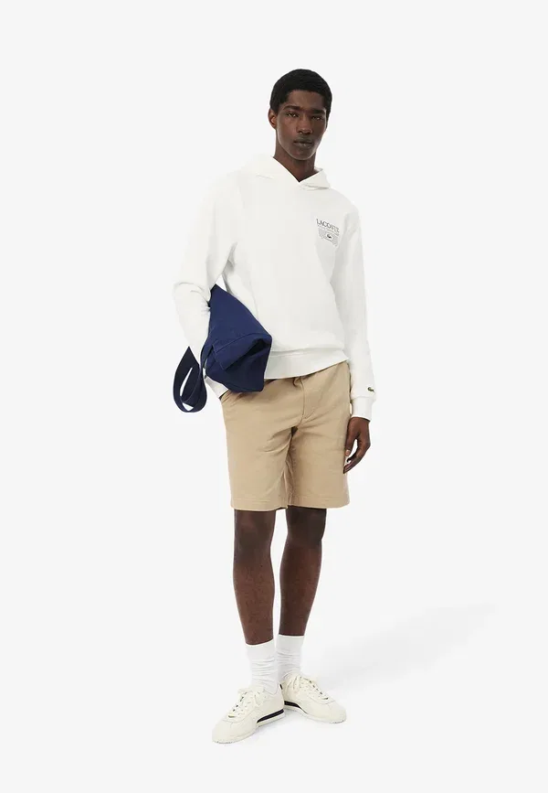 Худи Lacoste унисекс, базовый, черный — фото 4