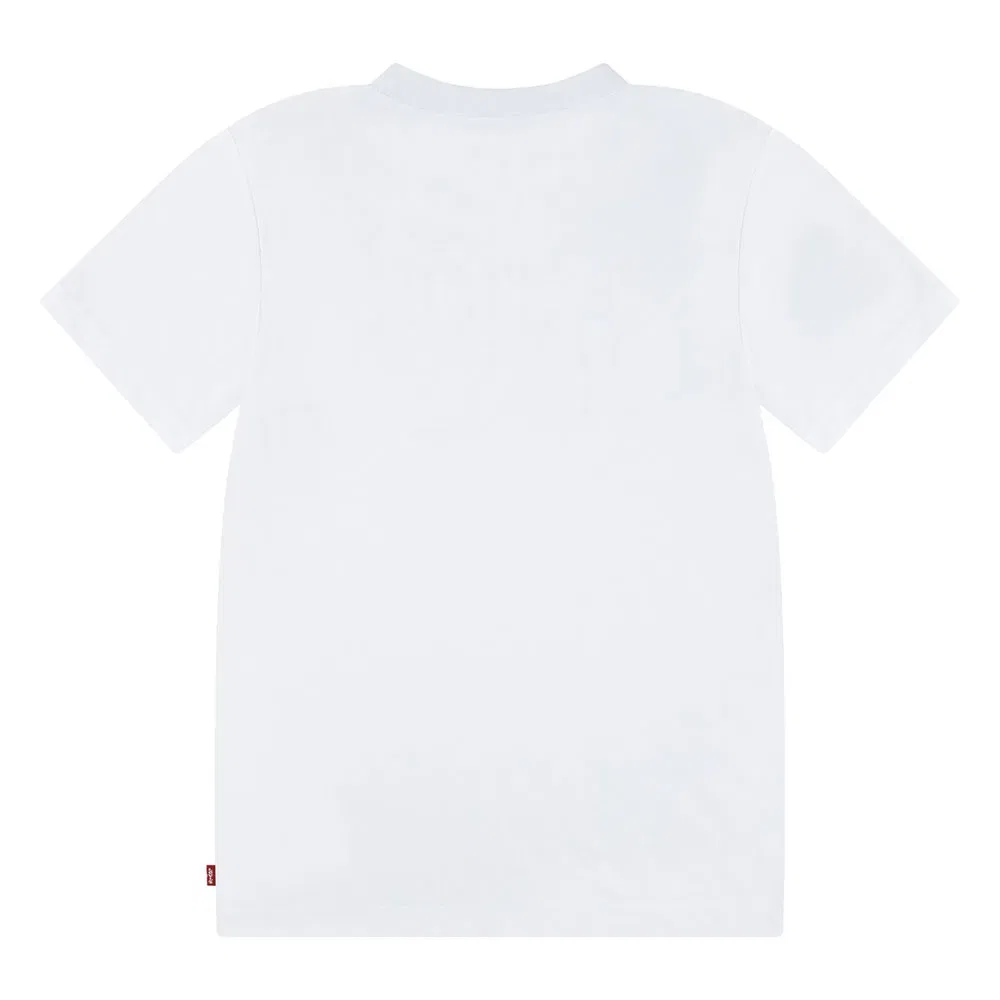 Детская футболка для мальчиков с коротким рукавом Levi's, White — фото 3