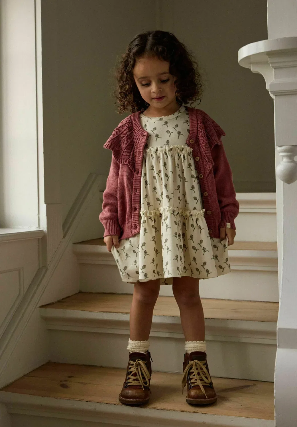 Kleid стандартного кроя - платье из джерси Lil' Atelier, Turtledove