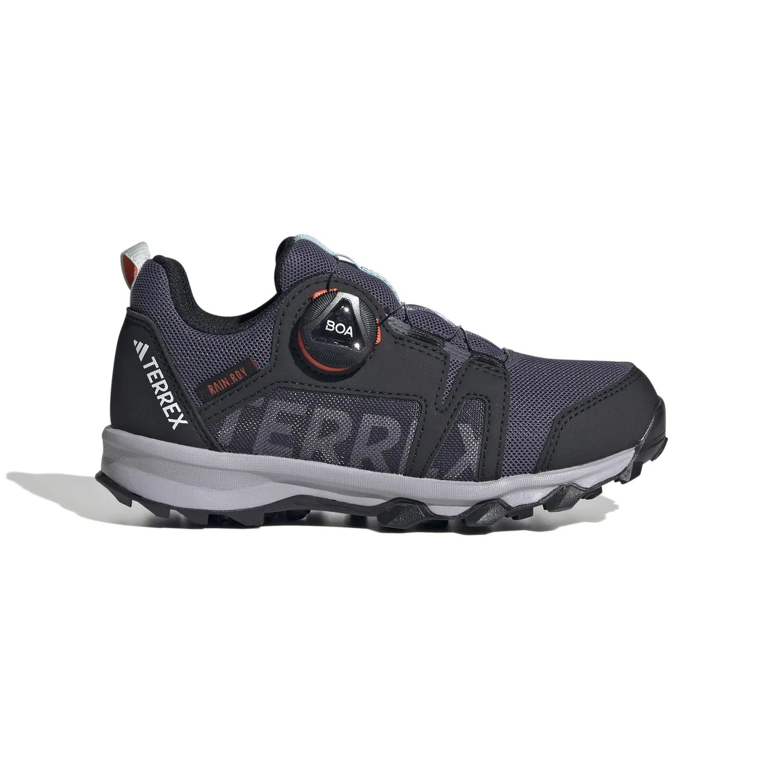 Детские кроссовки для трейлраннинга с водозащитой Terrex Agravic Boa Rain.rdy Adidas, Pure Teal Ftwr White Core Black — фото 2