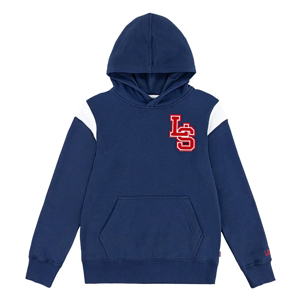 Детское худи для мальчиков Prep Sport Levi's, Blue