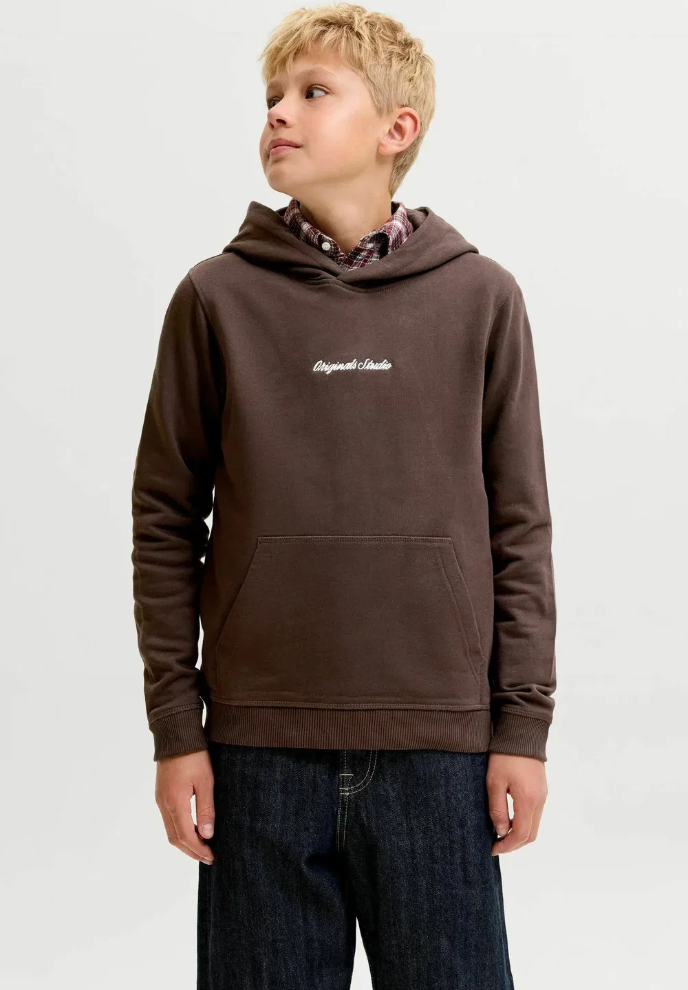 Толстовка с капюшоном Jack & Jones Junior, Java — фото 2