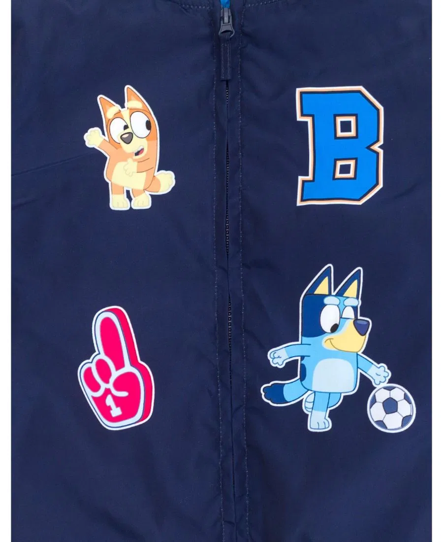 Детская куртка-бомбер Varsity Bomber Jacket Bluey Bluey Bingo Navy — фото 3