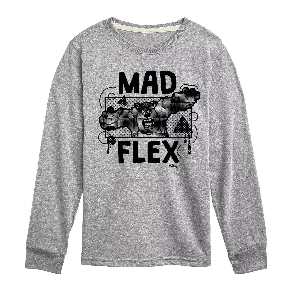 Детская футболка с длинным рукавом Mad Flex Sully Disney Красная