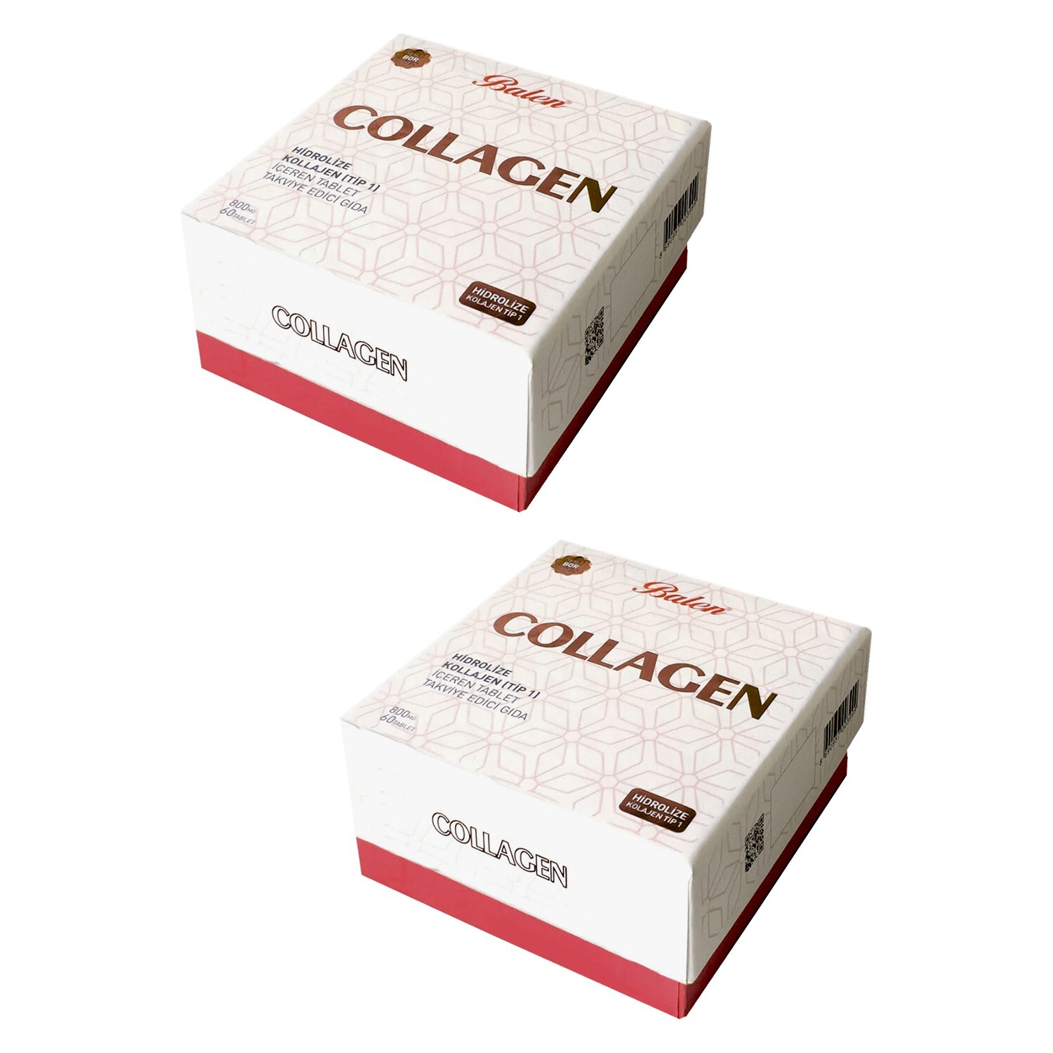 

Добавка Balen Collagen 800 мг, 3 упаковки по 60 капсул