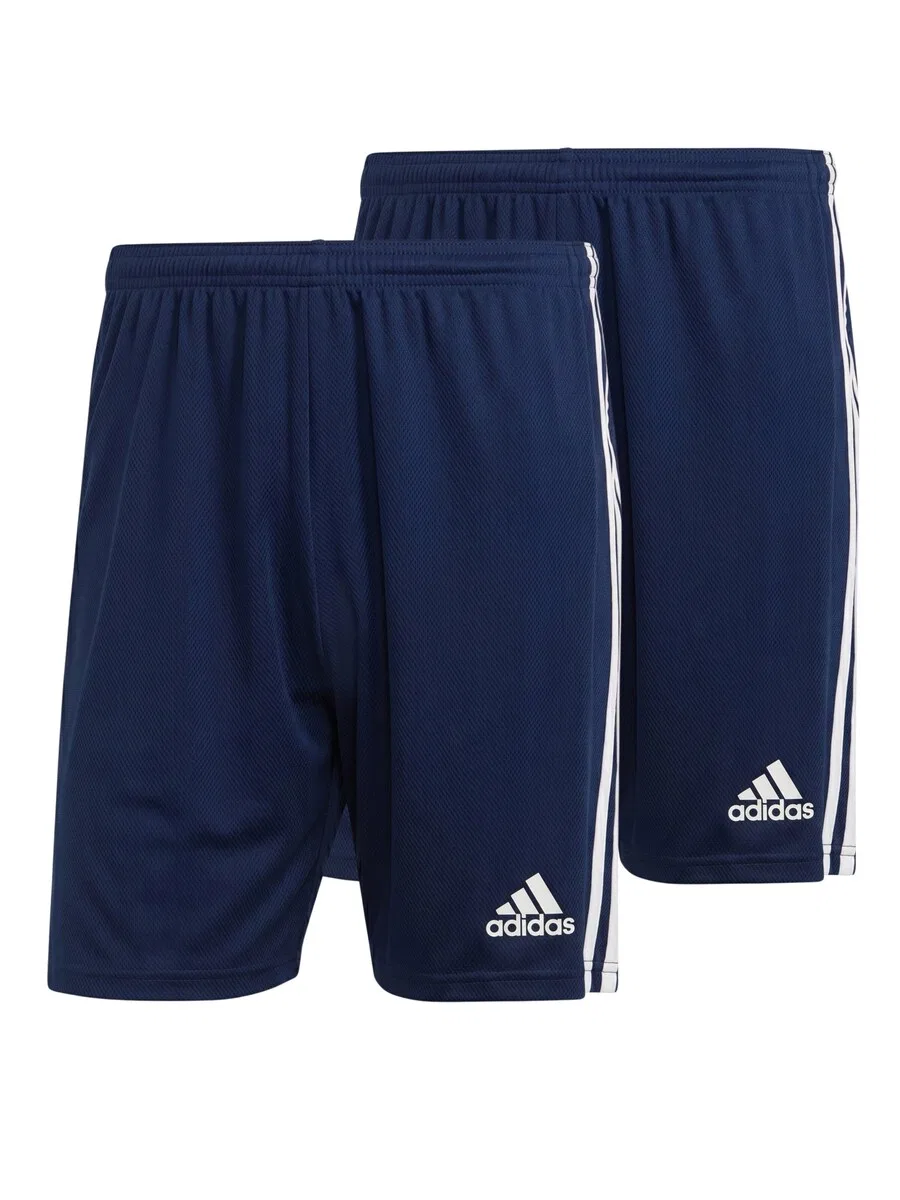 Спортивные брюки ADIDAS Regular темно-синего цвета