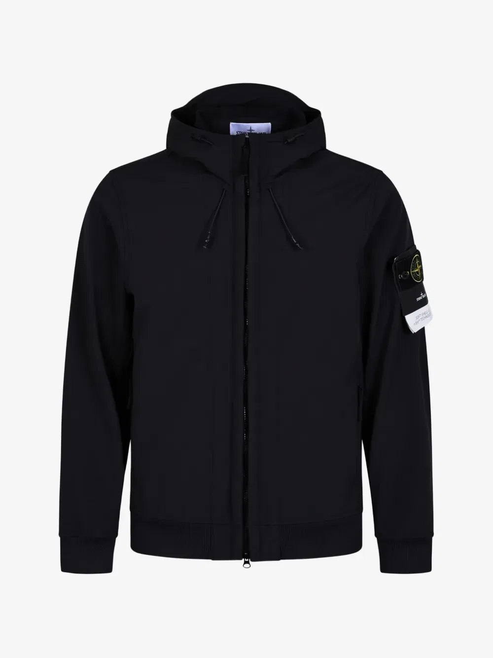 Куртка Q100004 с капюшоном Stone Island, черный