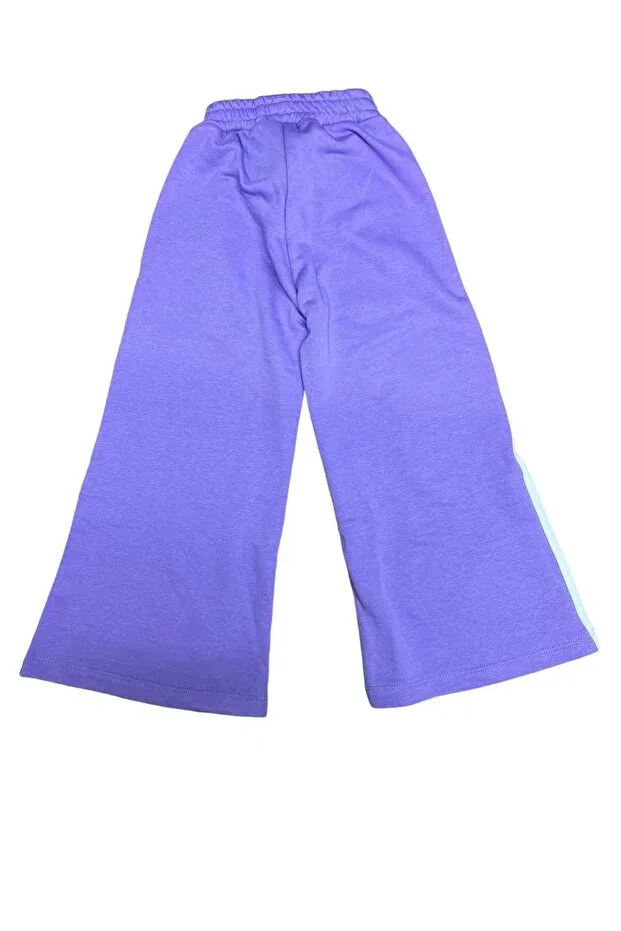 Детские спортивные штаны для девочек однотонные Bnt-G21551 United Colors Of Benetton, Purple — фото 2