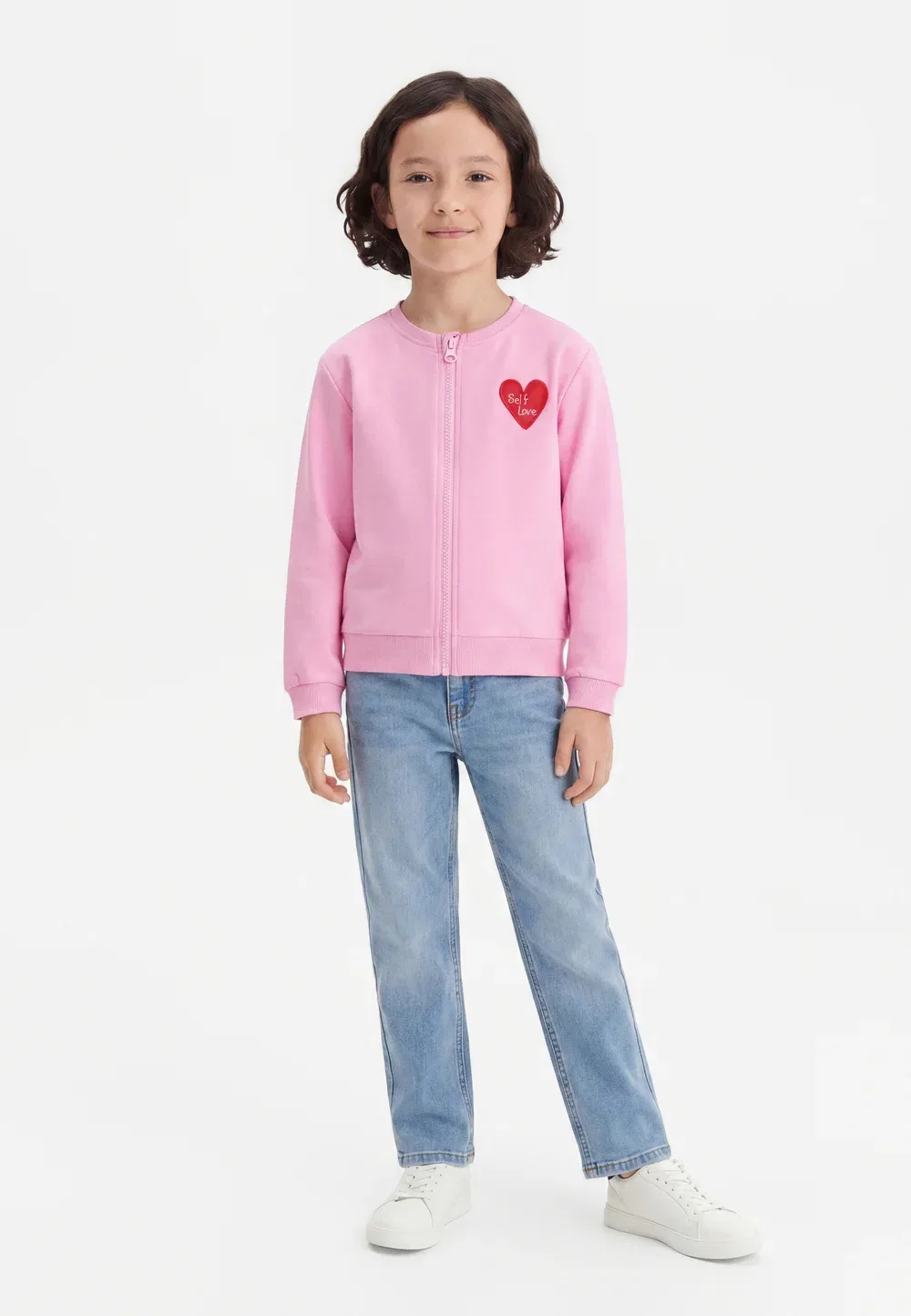 Nmflaufey - толстовка на молнии Name It, Begonia Pink