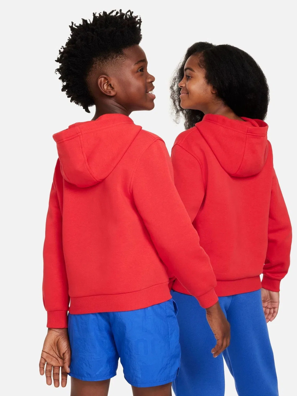 Толстовка Club Fleece Nike, красный — фото 2