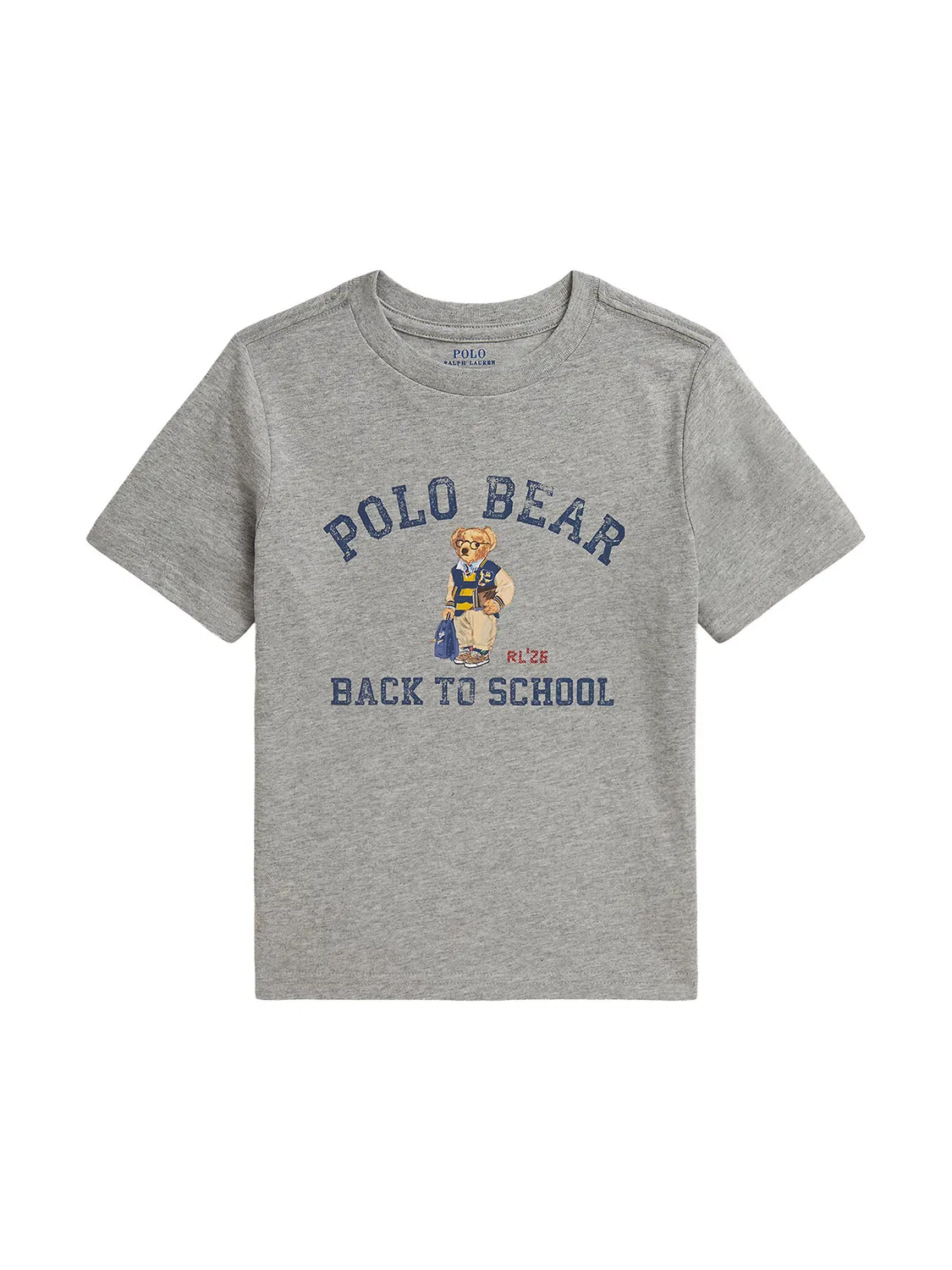 Футболка стандартного кроя для мальчика Polo Ralph Lauren, серый