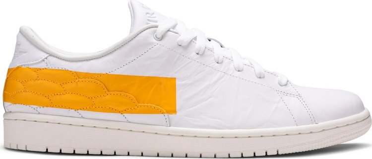 

Кроссовки Air Jordan 1 Centre Court University Gold, белый