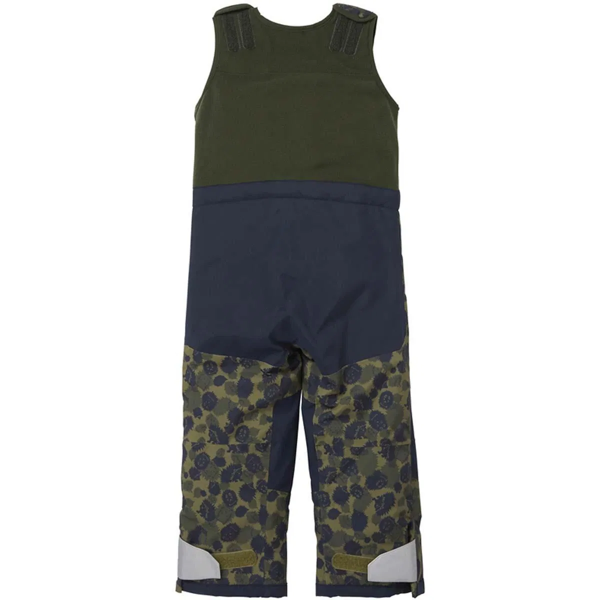 Утепленный полукомбинезон для девочки Vertical Insulated Bib Pant, Helly Hansen, Olive Aop — фото 2