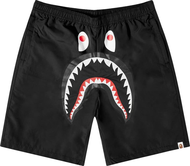 

Шорты BAPE Space Camo Shark Reversible Shorts 'Black', черный