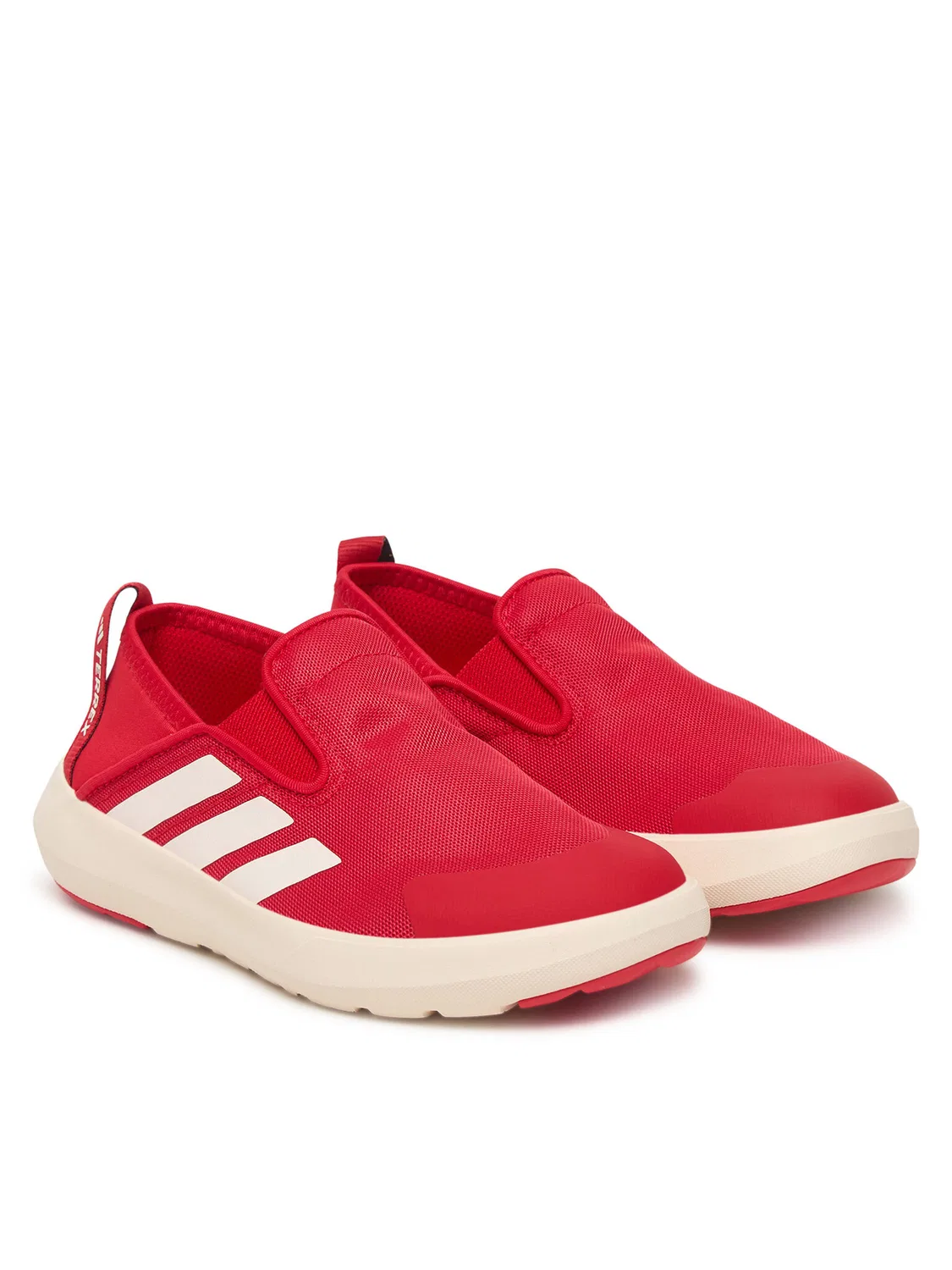 Кроссовки для мальчика Terrex Boat Slip-On Adidas, красный — фото 2