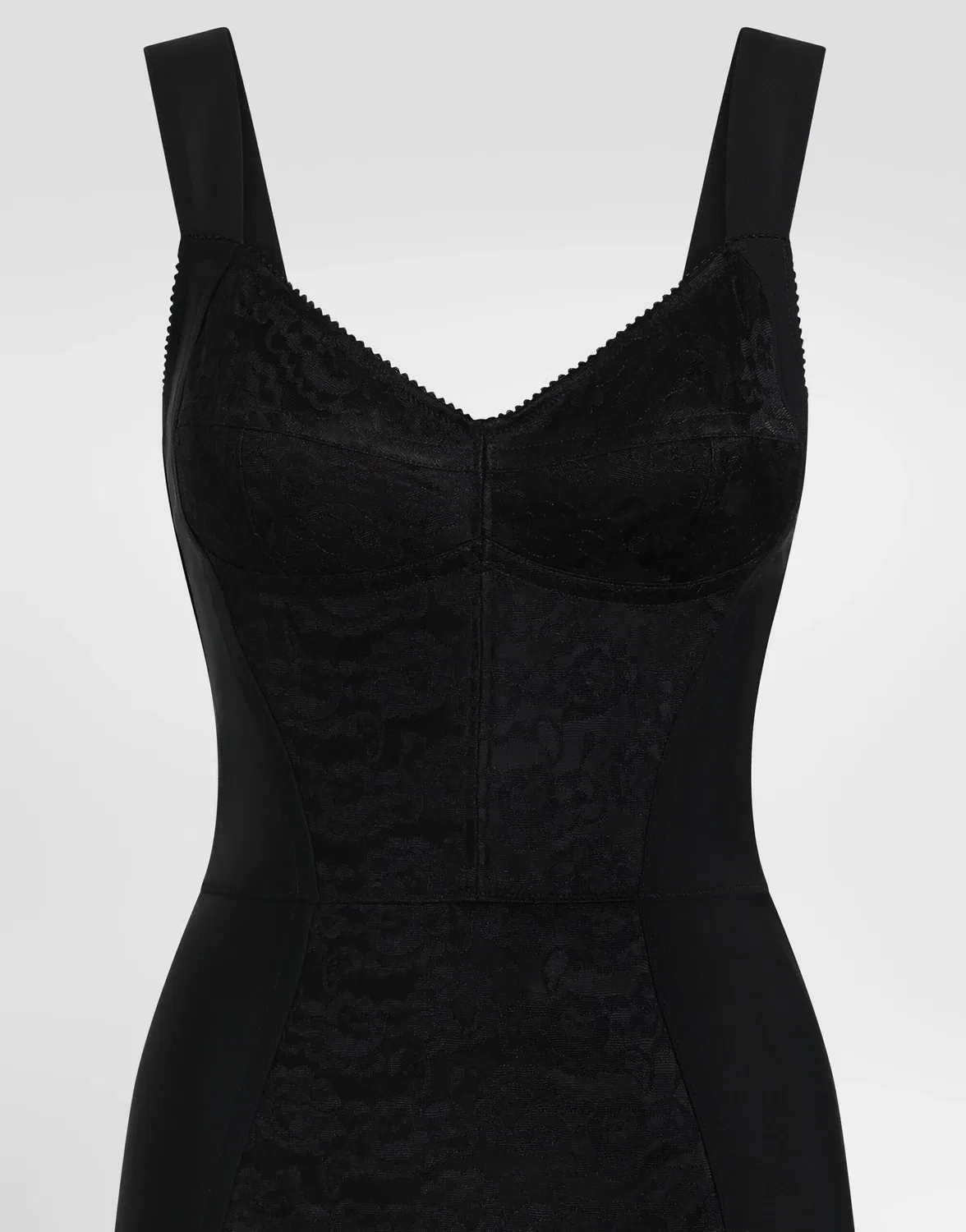Корсетный боди Dolce & Gabbana, бежевый — фото 3