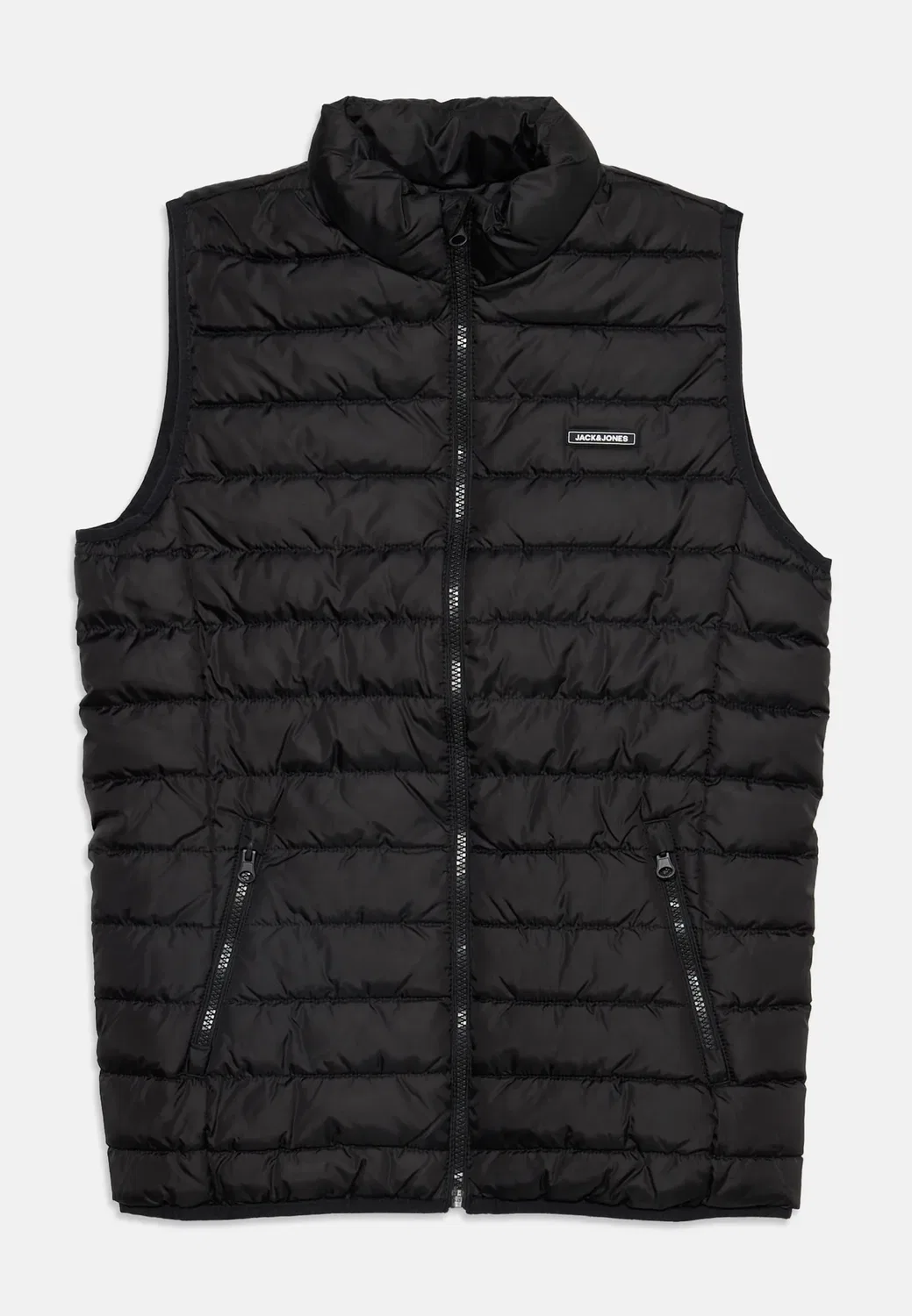 Легкий утепленный воротник Jjelvis - жилет Jack & Jones Junior, Black