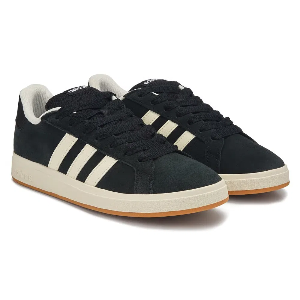 Детские кроссовки Grand Court 00s Adidas, Black/White/Gum