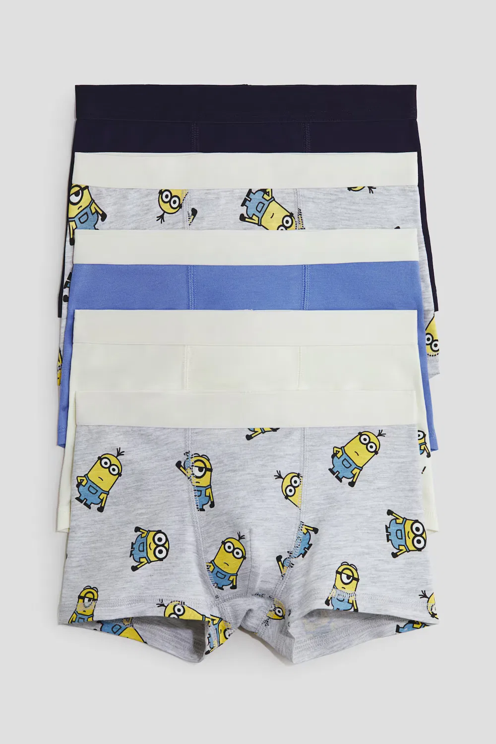 Боксеры 5 шт. H&M, Hellgrau/Minions