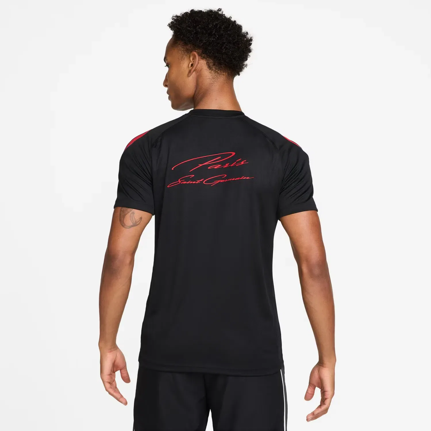 Мужская футболка с длинным рукавом PSG Paris Saint-Germain FC 2026-2027 Dri-FIT Strike Nike, Negro — фото 2