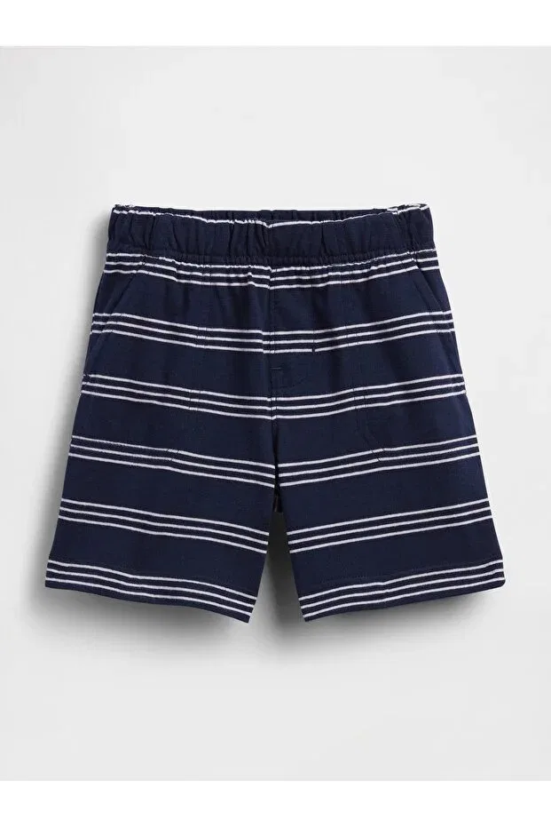 Детские шорты для мальчиков с принтом Gap, Navy Blue-000