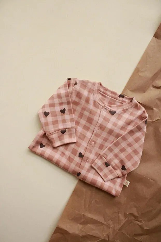 Детский комбинезон для девочек с принтом Basics Oh La La Koala For Little Ones, Beige — фото 4