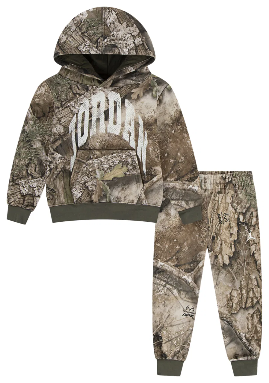 Детский спортивный костюм из флиса MVP Realtree Jordan, цвет Medium Olive