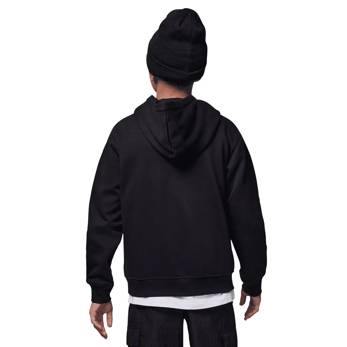 Детская худи Jordan Hbr Flc Po Hoodie, Negro — фото 2