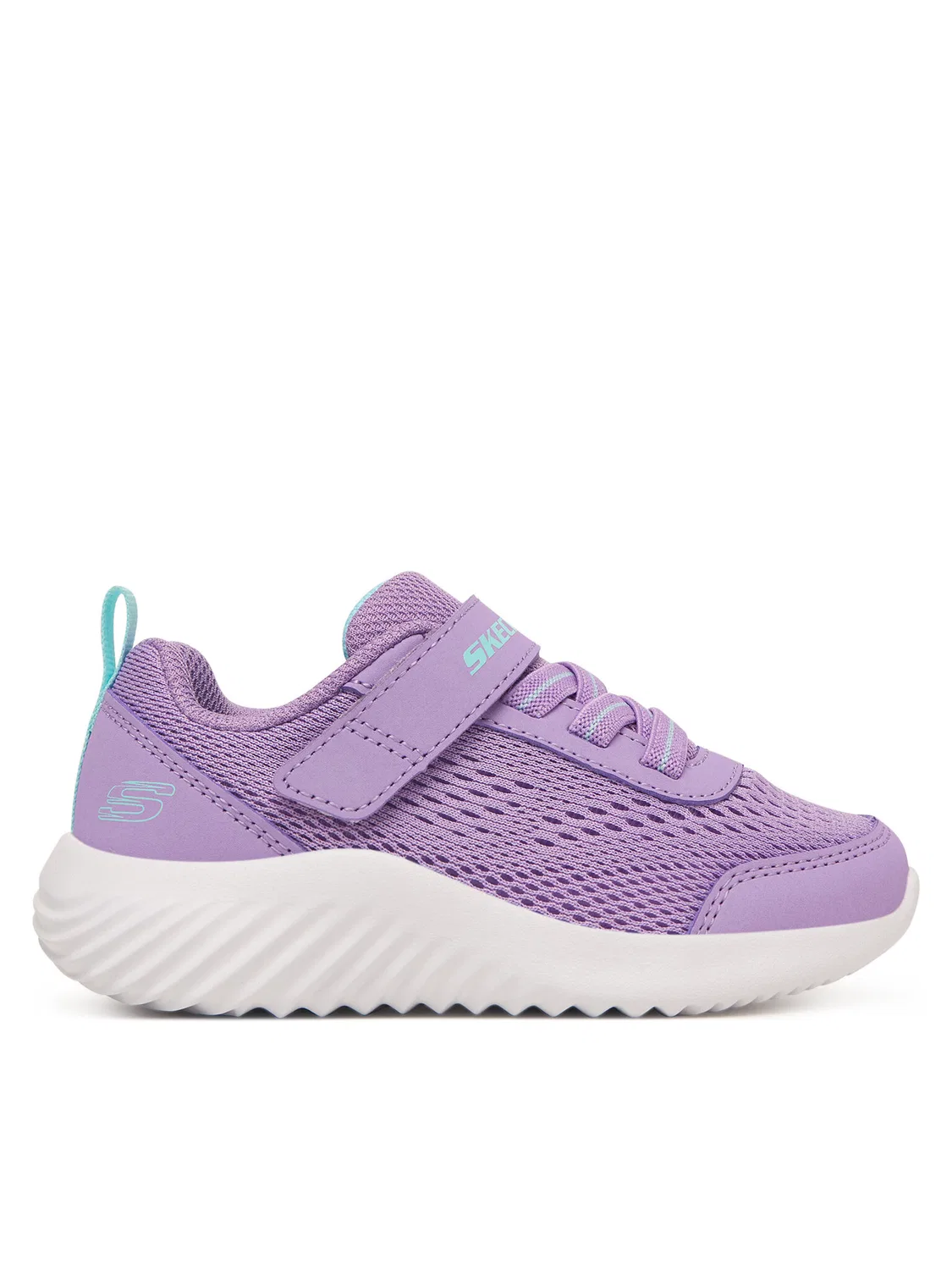 Кроссовки для девочки Bounder-Free and Easy Skechers, светло-сиреневый