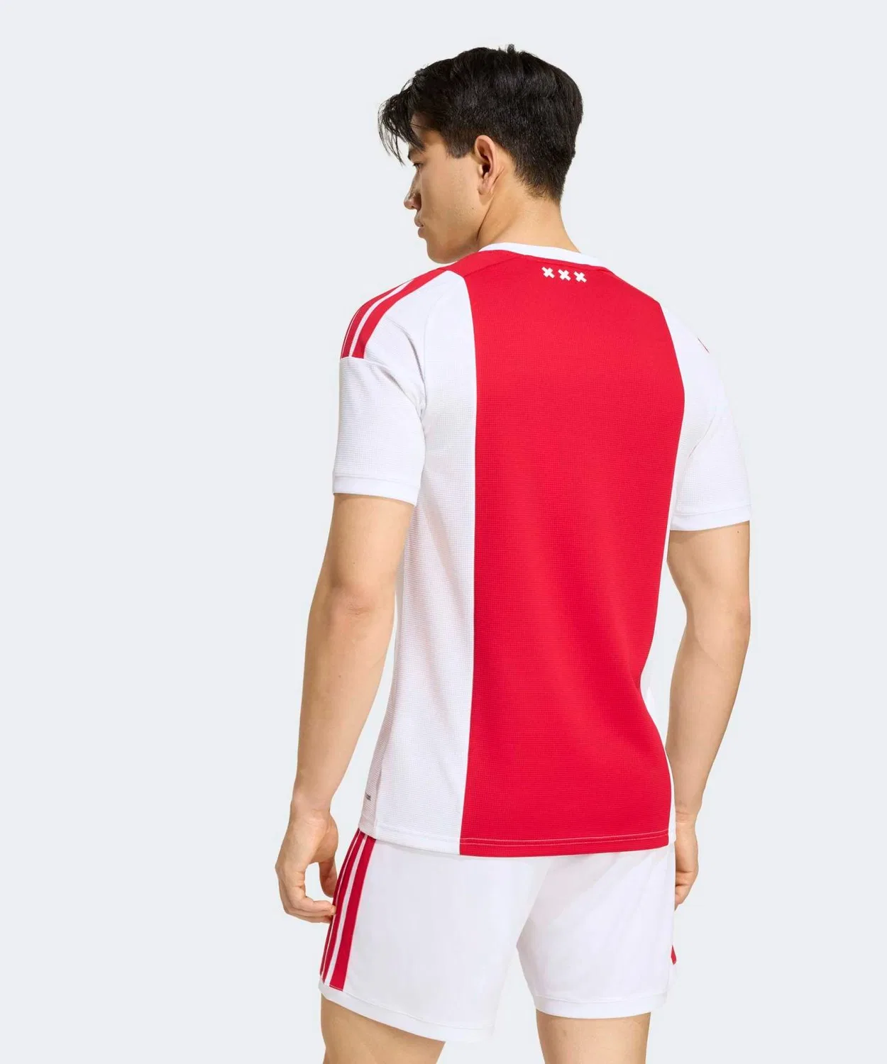 Мужская футболка с принтом Ajax Amsterdam 26/27 Home Jersey Adidas, White — фото 2