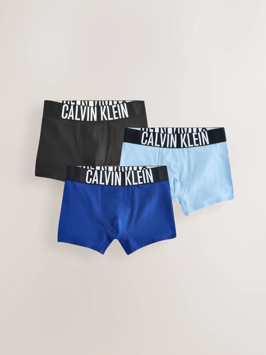 Трусы, 3 шт. Calvin Klein Blue Intense Power Calvin Klein, синие