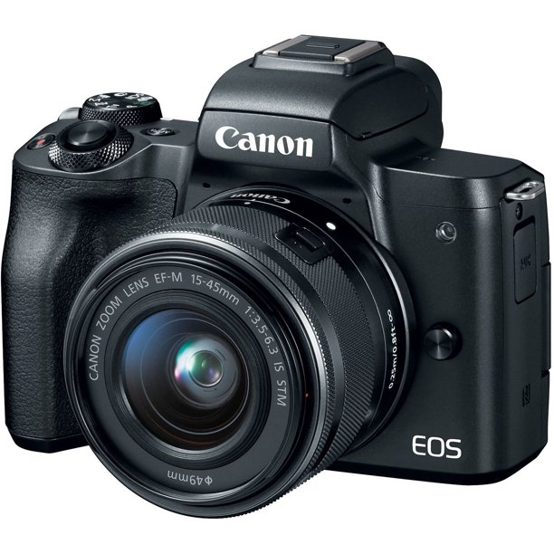 

Фотоаппарат Canon EOS M50 Kit 15-45mm IS STM LP-E12, черный