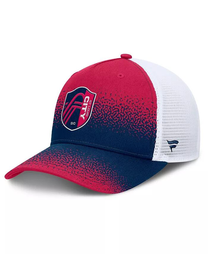 

Мужская красная регулируемая кепка St. Louis City SC Libero Trucker Fanatics