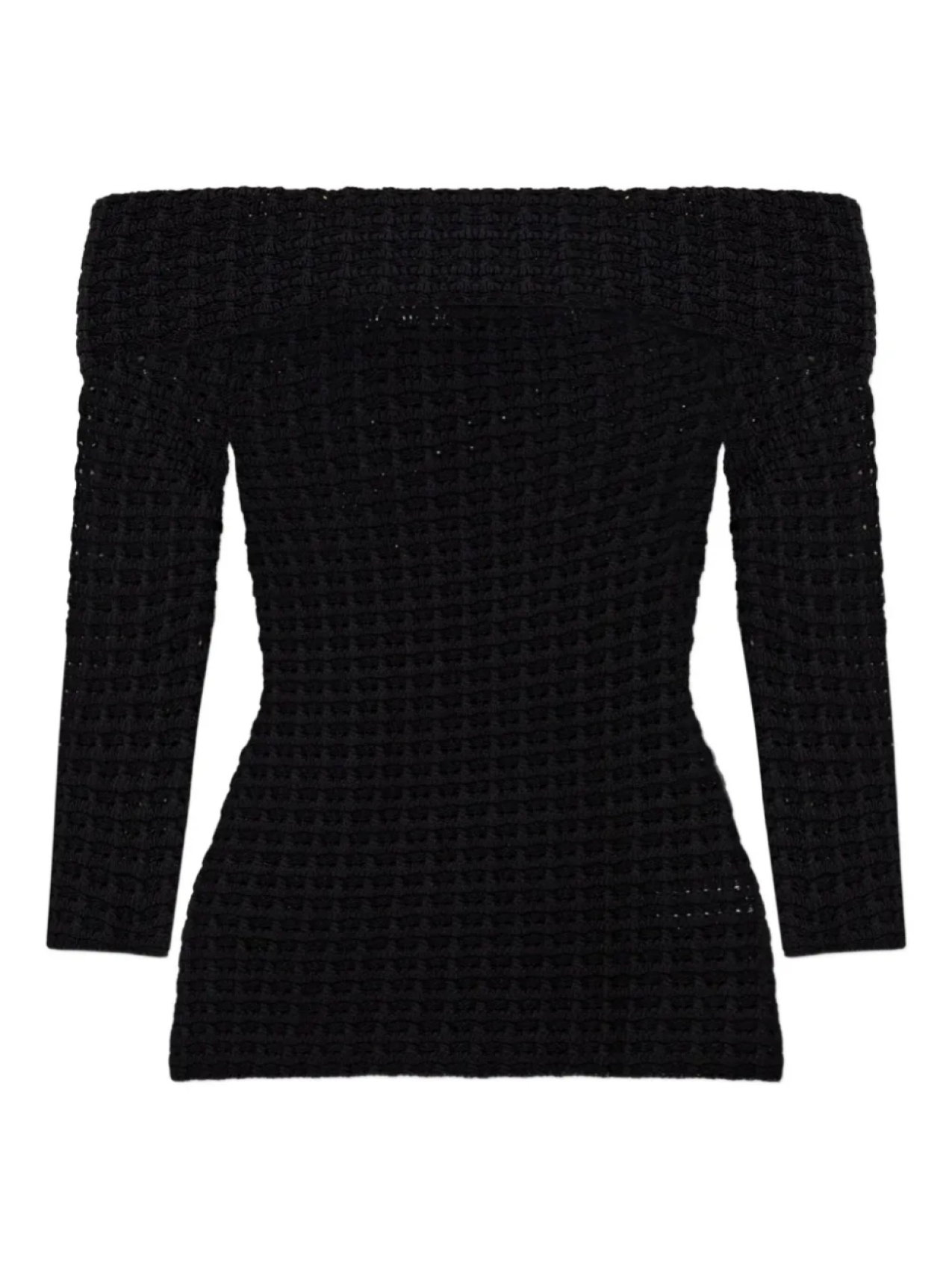 

ISABEL MARANT трикотажный топ с открытыми плечами, черный