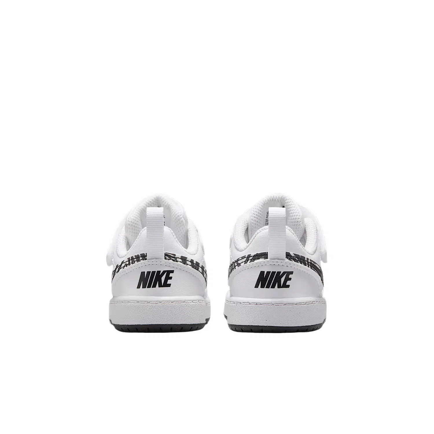 Детские кроссовки для малышей Court Borough Nike, White/Black — фото 4