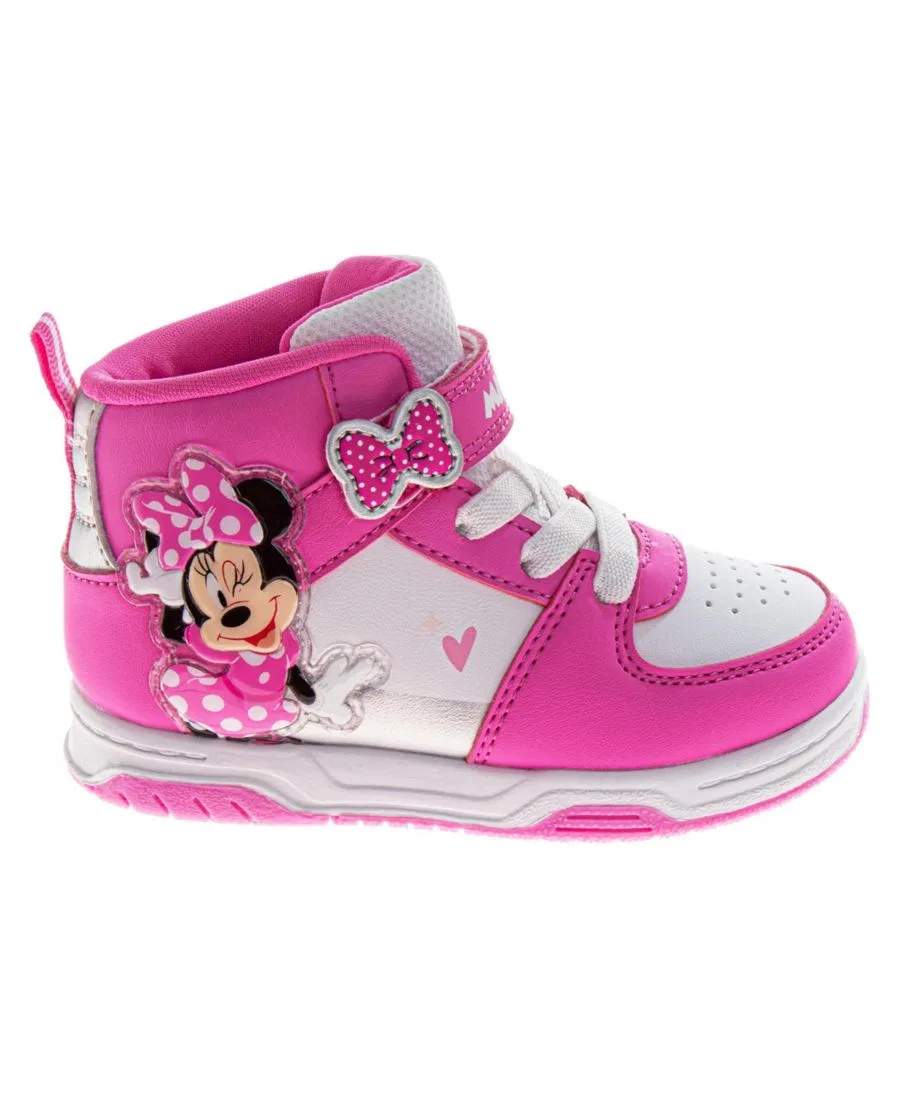 Кроссовки-высокие Minnie Mouse с 3D-бантом Disney, Pink — фото 2