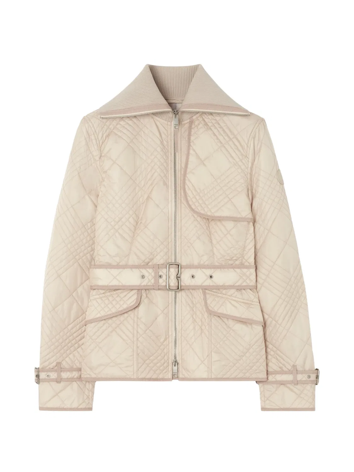 Куртка Abbeydale в клетку Burberry, нейтральные цвета